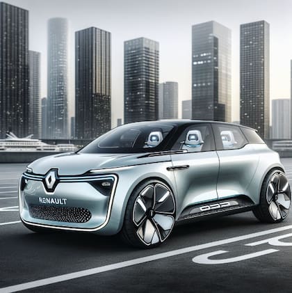 Así se vería el Renault 4 modelo 2025, según la IA