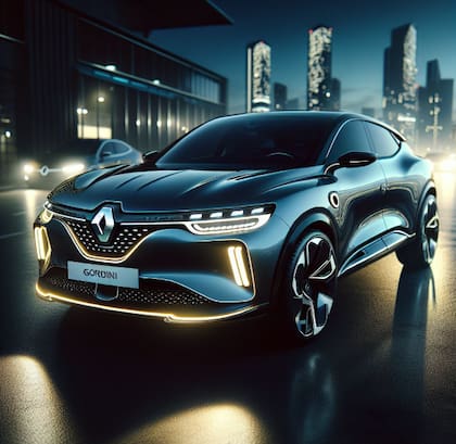 Así se vería el Renault Gordini modelo 2025, según la IA