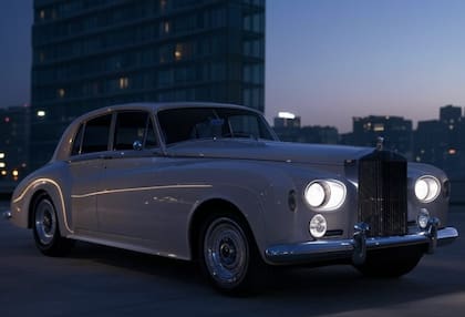 Así se vería el Rolls Royce Silver Cloud modelo 2025, según la IA de Grok