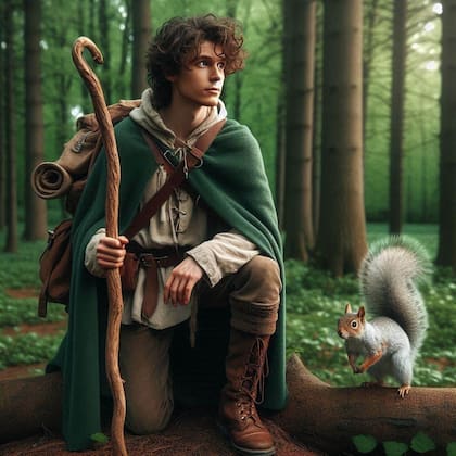 Así se vería Frodo de El Señor de los Anillos según la inteligencia artificial