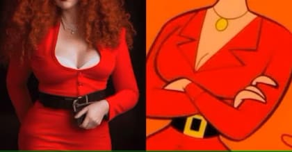 Así se vería la señorita Belo