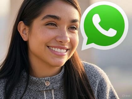 Así se vería María Becerra en el modo de WhatsApp