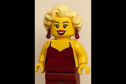 Así se vería Marilyn Monroe en el "modo Lego" de ChatGPT