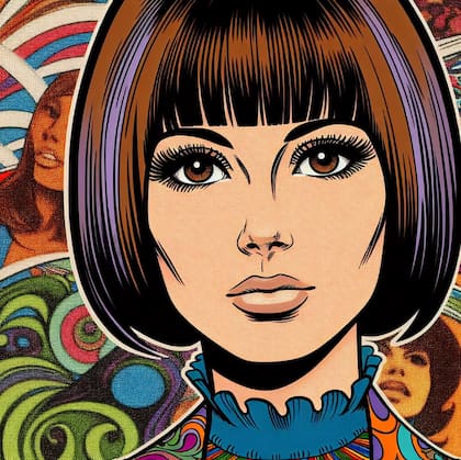 Así se vería Moria Casán si fuera un personaje de cómic, según la IA