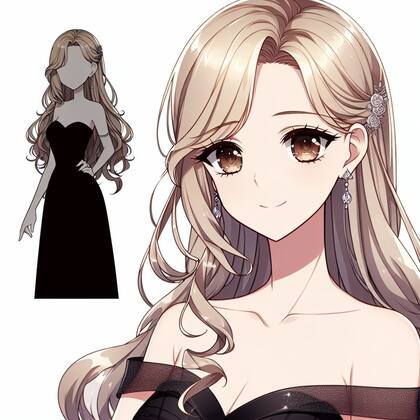 Así se vería Susana Giménez si fuera un anime según la IA