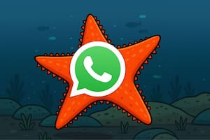 Así se vería una estrella de este modo de WhatsApp