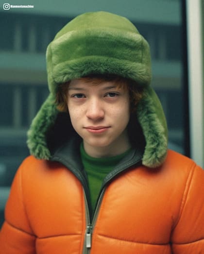 Así se verían los personajes de South Park si fueran humanos según una IA
(Foto: INSTAGRAM/@manmeetsmachine)