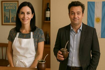 Así se verían Monica y Chandler si fueran argentinos