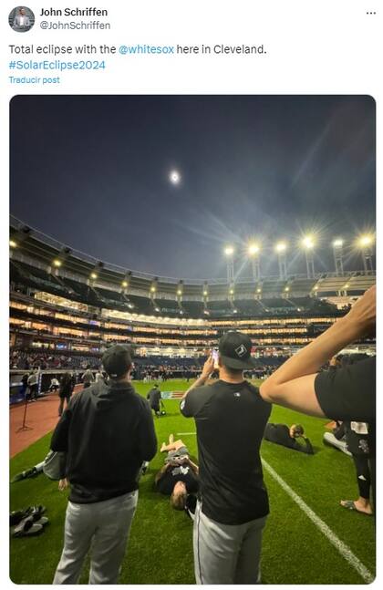 Así se vio el eclipse solar