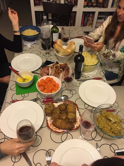 Así se vivió el Día de Acción de Gracias en la casa de Mariana Herreros