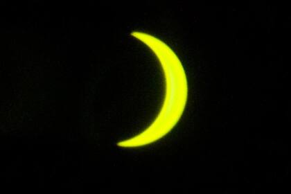 Así se vivió el eclipse solar 2020 en Junín de los Andes