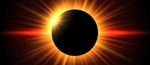 Así será el “anillo de fuego”, el eclipse solar anular que se verá esta semana