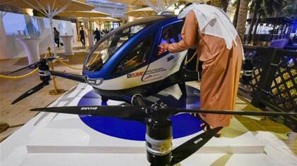 Así será el eHang184, el taxi-drone capaz de transportar a un único pasajero