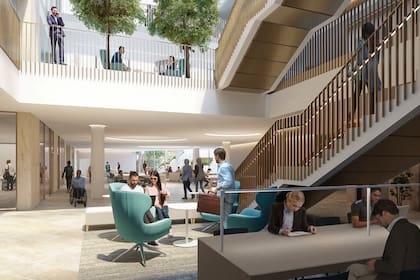 Así será el interior del edificio al que llamaron Life and Mind en Oxford University