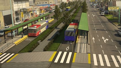 Se delimitarán vías exclusivas para colectivos, parquización y una bicisenda central