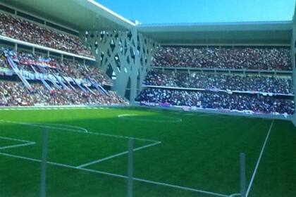 Así será el nuevo estadio de avenida La Plata