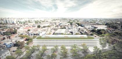 Así será la futura sede ministerial donde ahora se encuentra Elefante Blanco