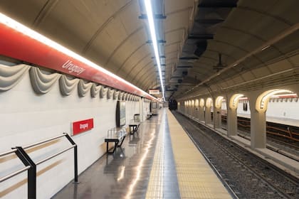 Así será la nueva estética de la estación Uruguay en la línea B del Subte