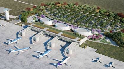 Así será la nueva terminal de pasajeros del aeropuerto de Tucumán