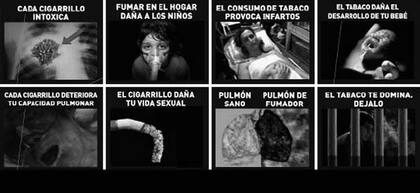 Así serán las imágenes que dominarán las nuevas cajas de cigarrillos