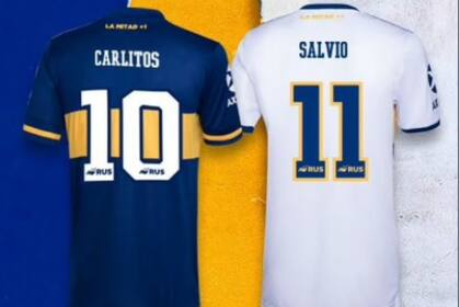 Así serán los números y los nombres que llevará la camiseta de Boca