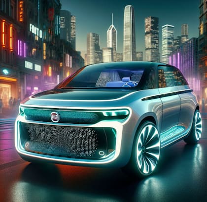 Así sería el Fiat 128 modelo 2025, según la IA
