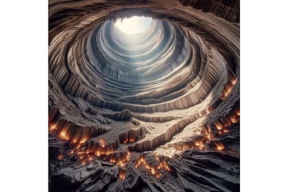 Así sería el volcán Popocatépetl por dentro