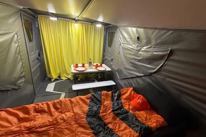 Así son las carpas por dentro.
