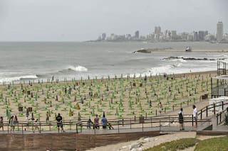 Así son las playas públicas que inauguró Vidal en Mar del Plata
