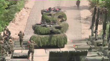 Así son los tanques Leopard con los que Alemania proveería a Ucrania