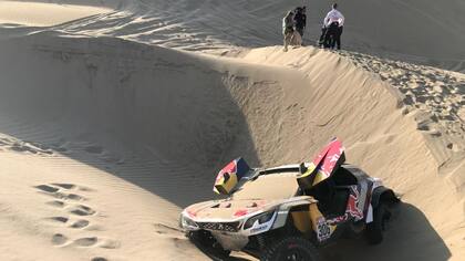 Así terminó el Dakar 2018 de Loeb
