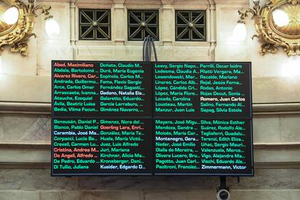 Así votaron los senadores la expulsión de Kueider.