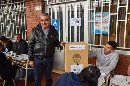 Así votó Germán Alfaro en las elecciones de Tucumán