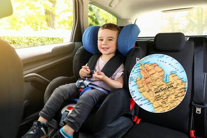 Asientos con arnés interno son obligatorios para niños de 2 a 5 años hasta superar los 5 años o los límites del dispositivo