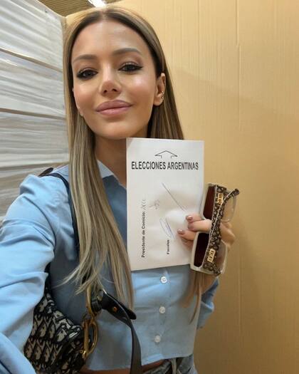 Asío votó Evangelina Anderson