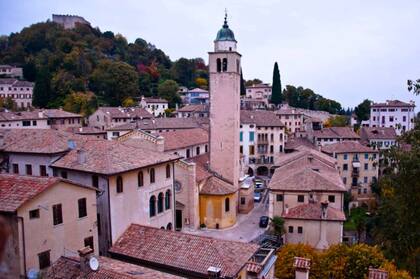 Asolo, pueblo medieval.