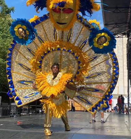 Aspectos del West Indian Carnival que se celebra este 4 de septiembre