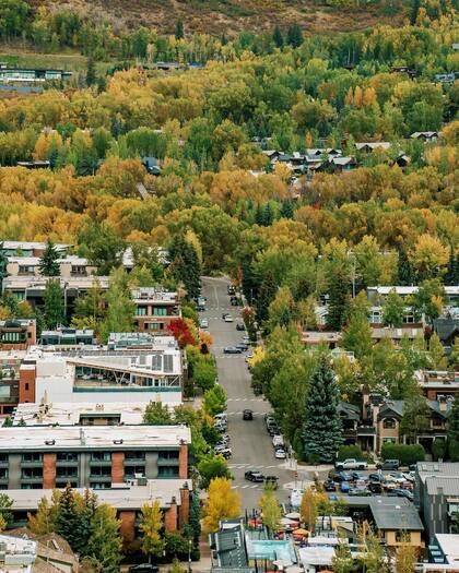 Aspen es una pequeña ciudad de Colorado, Estados Unidos