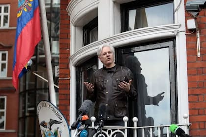 Assange estuvo asilado en la Embajada de Ecuador en Londres entre 2012 y 2019