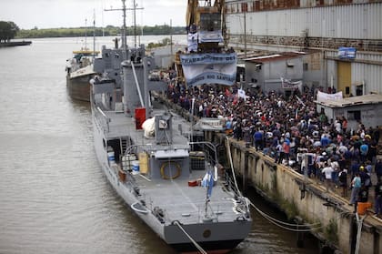 Astillero Río Santiago, presentación del Buque Patrullero ARA King