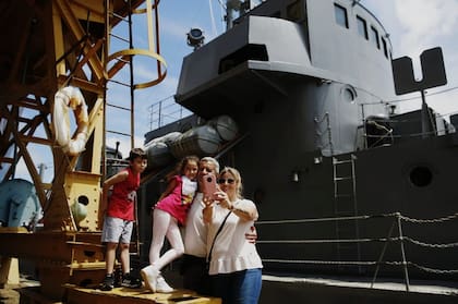 Astillero Río Santiago, presentación del Buque Patrullero ARA King