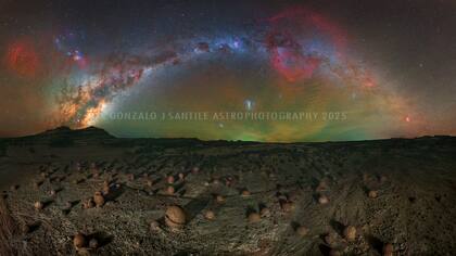 Astrofotografía de Gonzalo Santile. Valle de la Luna