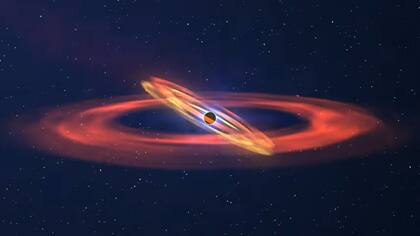 Astrónomos han aprovechado un evento de disrupción de marea de un agujero negro para medir su velocidad de giro