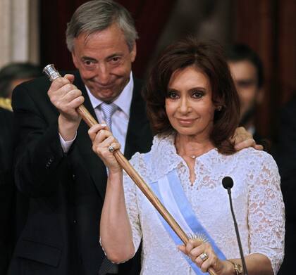 Asunción del primer mandato de Cristina Kirchner