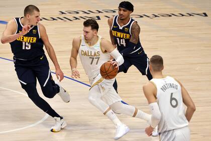 Ataca Luka Doncic: el esloveno jugó un partido fantástico para Dallas