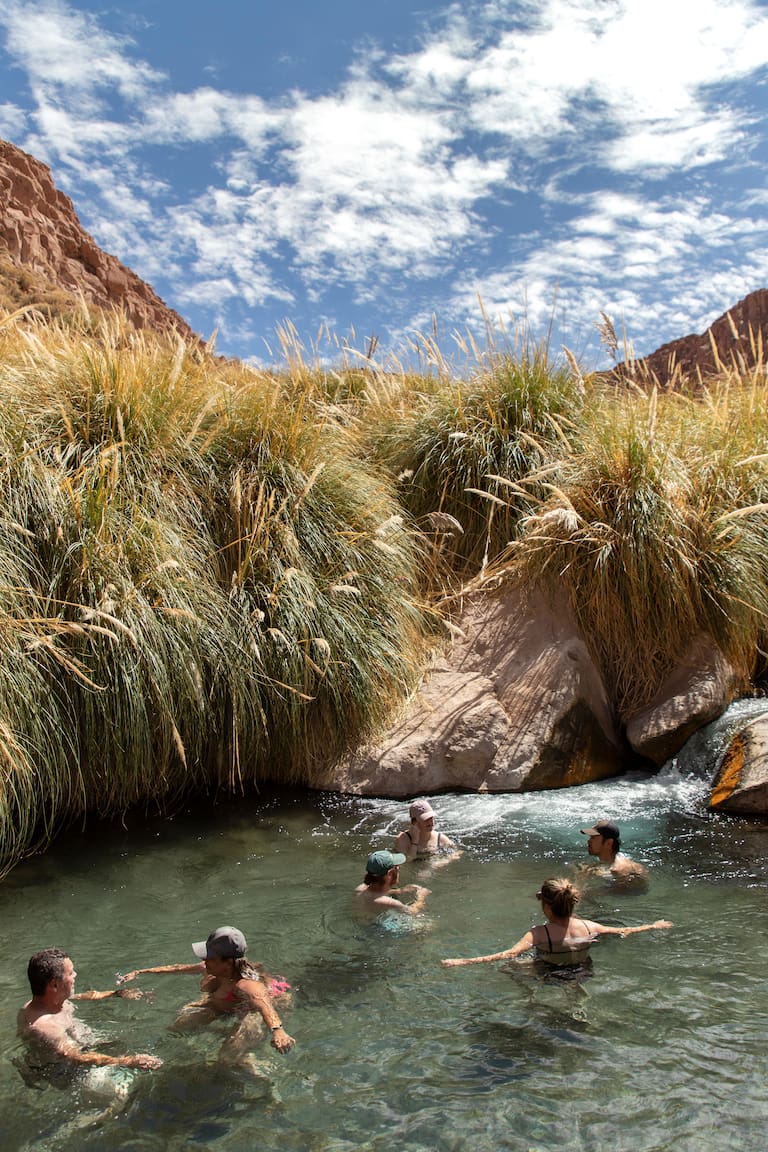 Las termas de Puritama, el sitio para el mejor relax
Foto: Carolina Castagnola