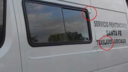 Atacaron el vehículo que trasladaba a Luis “Pollo” Bassi