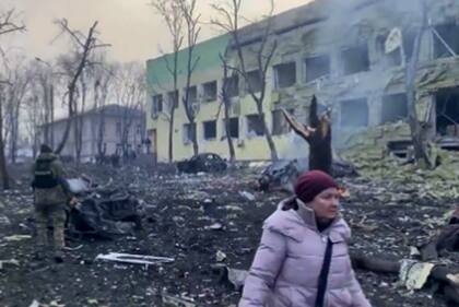 Ataque al hospital en Mariupol