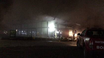 Ataque Centro de Informes Turísticos El Bolsón