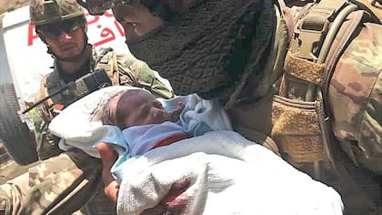 El año pasado. un brutal atentado en una maternidad dejó 24 muertos en Afganistán, el país con mayor cantidad de atentados jihadistas en 2020 
AFP